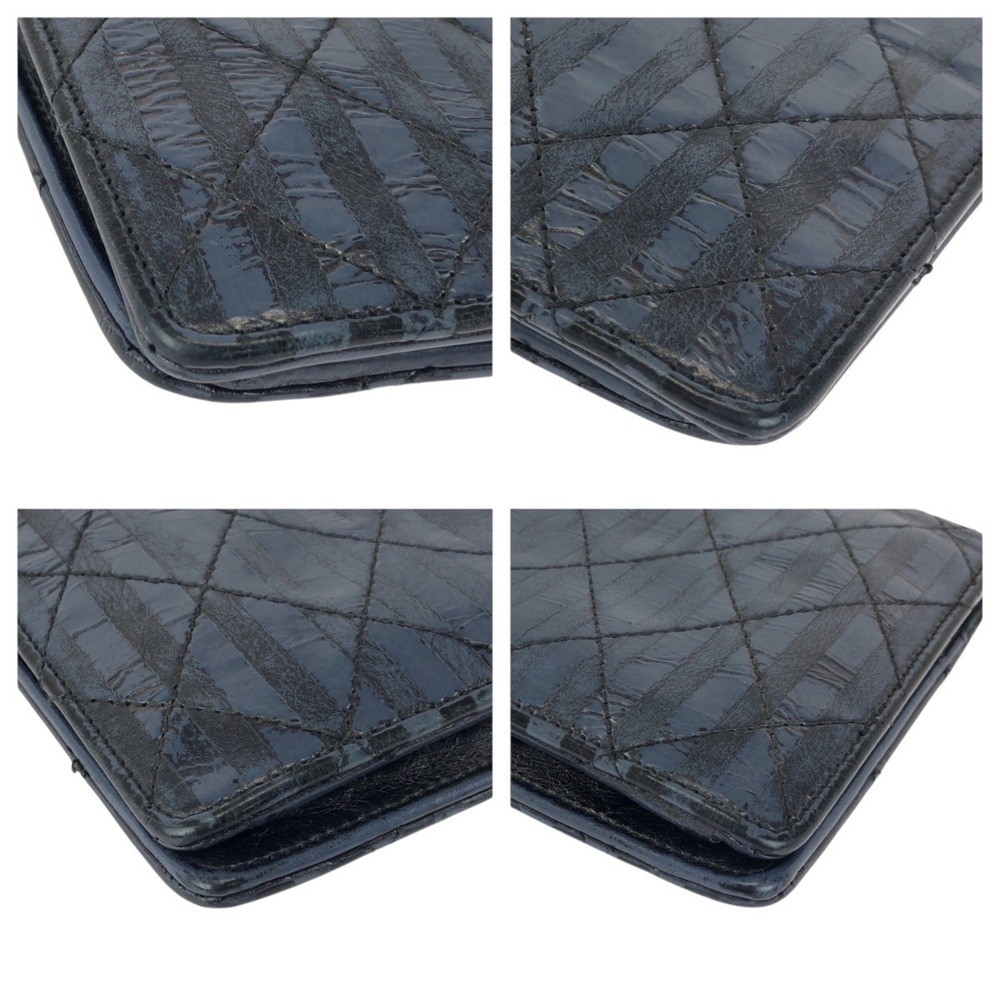 CHANEL Blue Leather Wallet - Picture 3 of 10